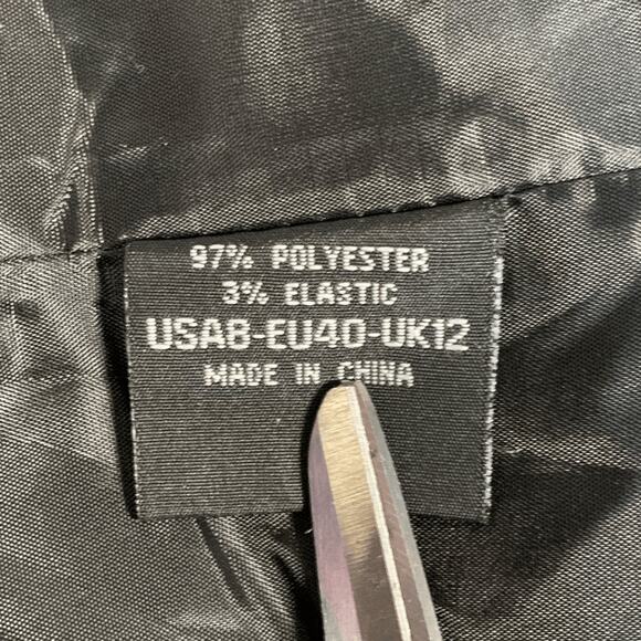 Hearts And Roses Black Velvet Gothic Military Jacket Lace Up Corset Back Sheer 8 - Picture 11 of 12